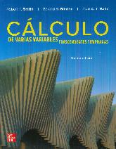 Clculo de varias variables trascendentes tempranas