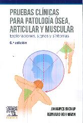 Pruebas clnicas para patologa sea, articular y muscular