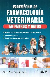Vadecum de Farmacologia Veterinaria en Perros y Gatos