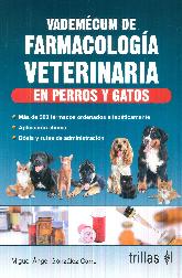 Vadecum de Farmacologia Veterinaria en Perros y Gatos