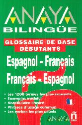 Anaya Bilingue Espagnol Francais Francais Espagn