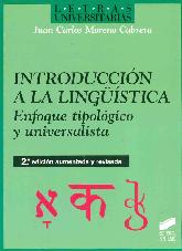 Introducción a la lingüística enfoque tipológico y universalista