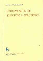 Fundamentos de lingistica perceptiva