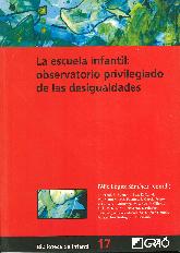 La escuela infantil: observatorio privilegiado de las desigualdades