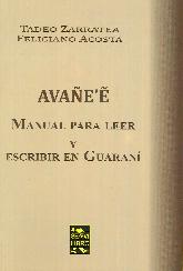 Avae'e Manual para leer y escribir en Guaran