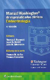 Manual Washington de especialidades clnicas Endocrinologa