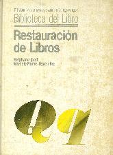 Restauracin de libros