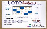 Lotodctico 1 Multiplicacin Para nios de 8 a 12 aos