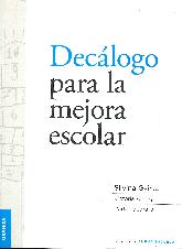 Declogo para la mejora escolar