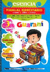 ESENCIA Guarani 3er grado 2 tomos .Manual instructivo y ejercitario.