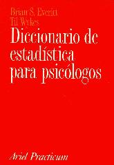 Diccionario de estadística para psicólogos
