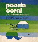 Poesia Coral y su aprovechamiento didactico