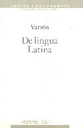 De Lingua Latina