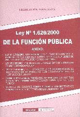 De la Funcion Publica Ley 1626/2000