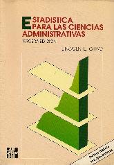 Estadistica para las ciencias administrativas