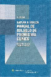 Kaplan y Sadock Manual de Bolsillo de Psiquiatra Clnica