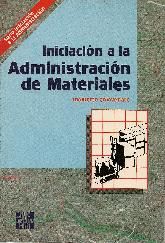 Iniciacin a la administracin de materiales