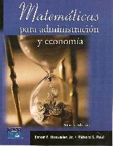 Matematica para adminsitracion y economia Haeussler 10