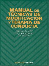 Manual de tcnicas de modificacin y terapia de conducta