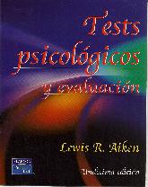 Test psicologicos y evaluacion Aiken