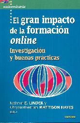 El gran impacto de la formacin online. Investigacin y buenas prcticas