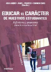 Educar el carcter de nuestros estudiantes