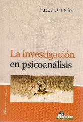 La investigacion en psicoanalisis