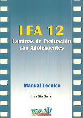 LEA 12 Lminas de Evaluacin con Adolescentes Manual Tcnico