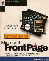 Introducing Microsoft Front Page