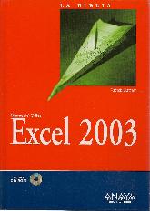 La biblia Microsoft Office Excel 2003
