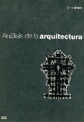 Analisis de la arquitectura