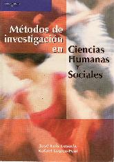 Mtodos de investigacin en ciencias humanas y sociales