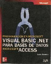 Visual basic .NET para bases de datos Access