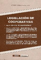 Legislacion de Cooperativas