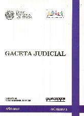 Gaceta Judicial Ao 2018 Nmero 1