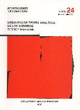 Brevario de Teora Anlitica de los Nmeros