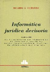 Informatica juridica decisoria