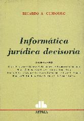 Informatica juridica decisoria