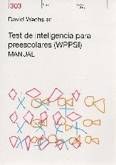 WPPSI Test de inteligencia para Preescolares Manual