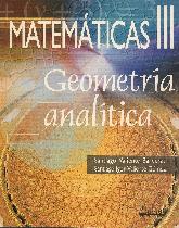 Matemticas III Geometra analtica