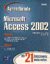 Aprendiendo Access 2002 en 21 lecciones avanzadas CD