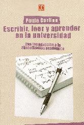 Escribir, leer y aprender en la universidad 