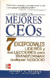 Lo que saben los mejores CEOs