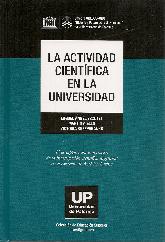 La actividad cientfica en la Universidad