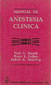 Anestesia Clinica