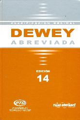 Clasificacion decimal Dewey Abreviada