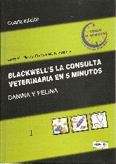 Blackwells la consulta veterinaria en 5 minutos canina y felina 2 Tomos