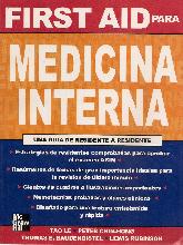 First Aid para Medicina Interna Una guia de residente a residente