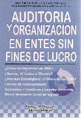 Auditora y organizacin en entes sin fines de lucro.