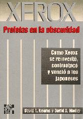 Xerox, profetas en la oscuridad, como xerox se reinvento, contraataco y vencio a los japoneses